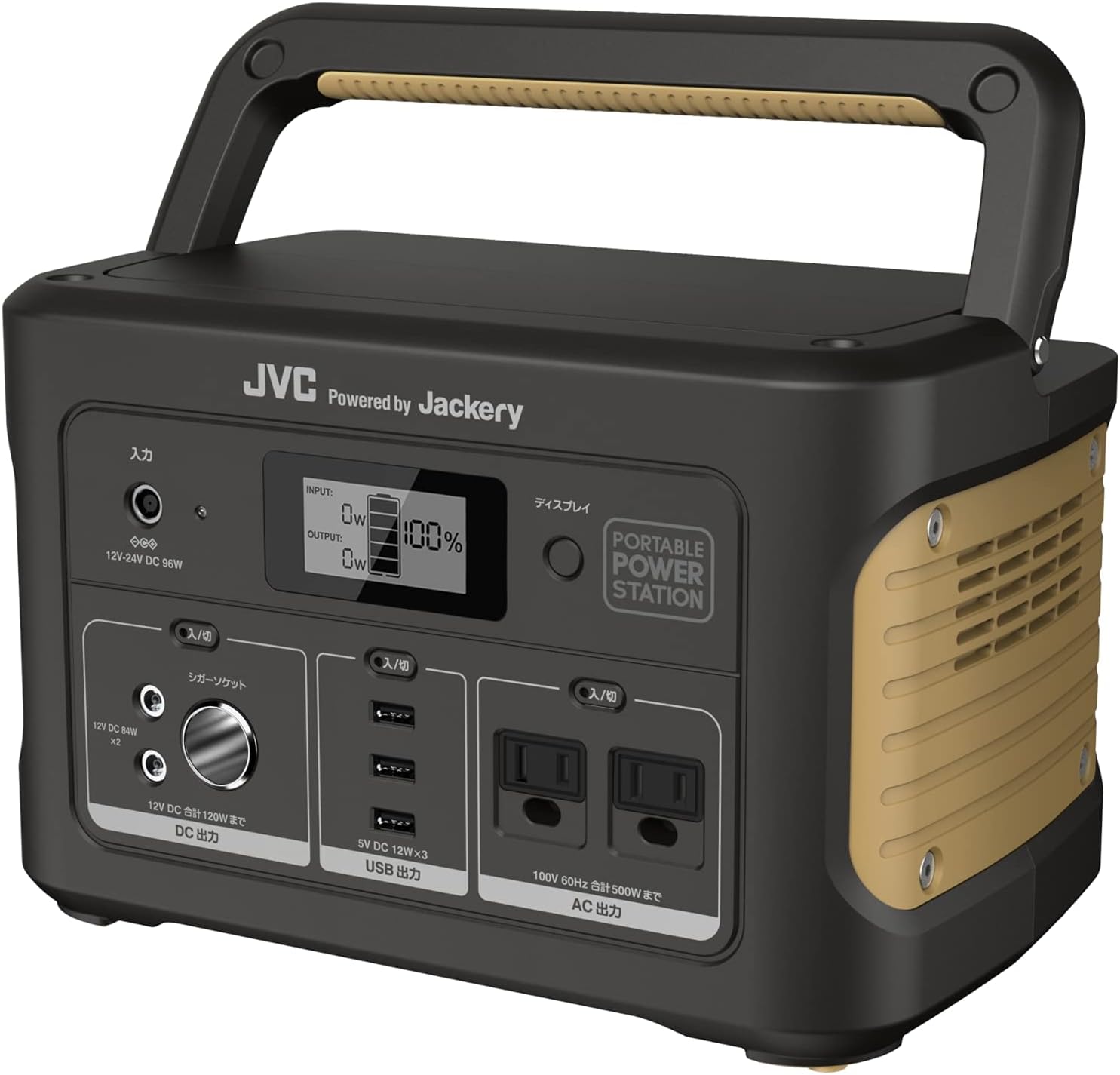JVCポータブル電源：BN-RB62-C
